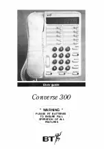 BT Converse 300 User Manual preview