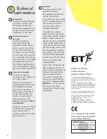 Preview for 6 page of BT Decor 100 Userfriendly Manual