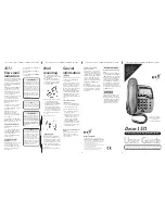 Предварительный просмотр 1 страницы BT Decor 1571 User g Manual