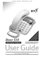 BT DECOR 310 User Manual preview