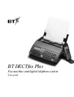 BT DECTfax Plus User Manual preview