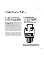 Preview for 17 page of BT DF450 User Manual