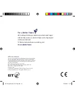 Preview for 44 page of BT Digital Baby Monitor 350 Lightshow User Manual