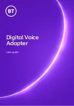 BT Digital Voice Adapter User Manual предпросмотр