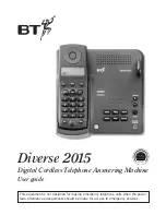 Preview for 1 page of BT Diverse 2015 User Manual