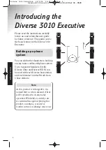 Preview for 8 page of BT DIVERSE 3010 EXECUTIVE User Manual