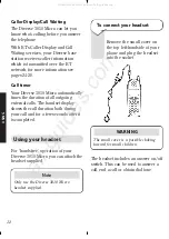 Preview for 16 page of BT DIVERSE 3010 MICRO User Manual