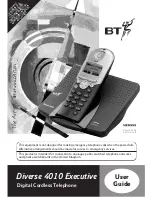 BT DIVERSE 4010 EXECUTIVE User Manual предпросмотр