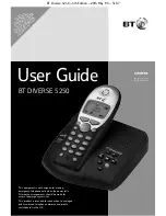 Preview for 1 page of BT Diverse 5250 User Manual