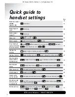 Preview for 8 page of BT DIVERSE 5300 User Manual