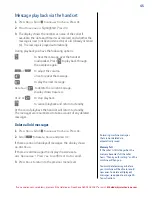 Preview for 45 page of BT Diverse 7460 User Manual