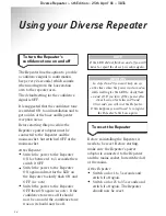 Preview for 16 page of BT DIVERSE REPEATER User Manual