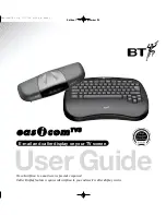 Preview for 1 page of BT EASICOM TV3 User Manual