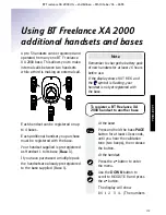 Preview for 33 page of BT FREELANCE XA 2000 User Manual