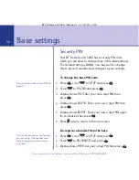 Preview for 30 page of BT FREELANCE XA 5000 User Manual