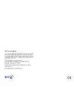 Preview for 44 page of BT FREELANCE XC 1100 User Manual