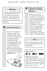 Preview for 14 page of BT Freelance XC 500 User Manual