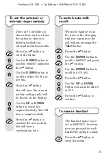 Preview for 25 page of BT Freelance XC 500 User Manual