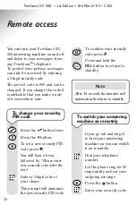 Preview for 50 page of BT Freelance XC 500 User Manual