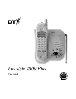 BT Freestyle 1500 Plus User Manual preview