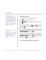 Preview for 8 page of BT FREESTYLE 3200 User Manual