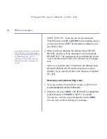 Preview for 40 page of BT FREESTYLE 7250 User Manual