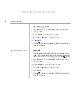 Preview for 52 page of BT FREESTYLE 7250 User Manual