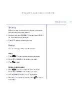 Preview for 17 page of BT FREESTYLE 7310 User Manual