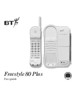 BT FREESTYLE 80 PLUS User Manual preview