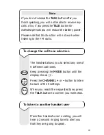 Preview for 21 page of BT FREEWAY FM User Manual