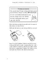 Preview for 8 page of BT FREEWAY User Manual