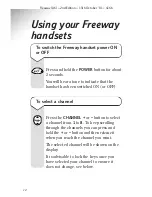 Preview for 12 page of BT FREEWAY User Manual