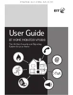 BT Home Monitor VP1000 User Manual preview