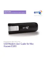 BT Huawei E180 User Manual preview