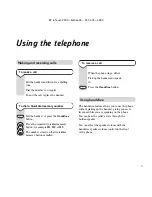 Предварительный просмотр 11 страницы BT IN TOUCH 2000 User Manual