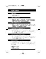 Preview for 9 page of BT M6310 User Manual