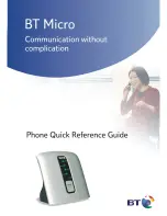 BT Micro Quick Reference предпросмотр