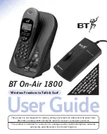 BT On-Air 1800 User Manual preview