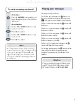 Предварительный просмотр 27 страницы BT ON-AIR 2300 SMS User Manual