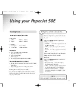 Preview for 16 page of BT PaperJet 50e User Manual