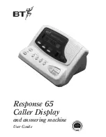 Предварительный просмотр 1 страницы BT RESPONSE 65 User Manual