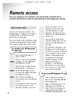 Preview for 20 page of BT RESPONSE 75 User Manual