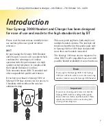 Preview for 9 page of BT SYNERGY 3000 User Manual