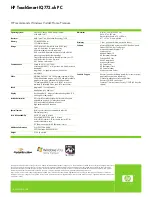 Preview for 2 page of BT TouchSmart IQ772.uk Specifications