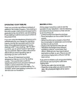 Preview for 4 page of BT Tribune Dual Signalling User Manual