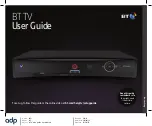 Preview for 1 page of BT Vision+ User Manual