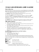 BTC 9116H User Manual preview