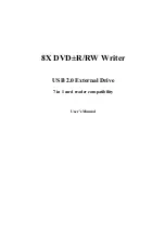 BTC DRW1108UB User Manual preview