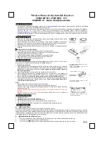 BTC Emprex 9089URF III Quick Installation Manual preview