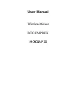 BTC M0903AP III User Manual предпросмотр